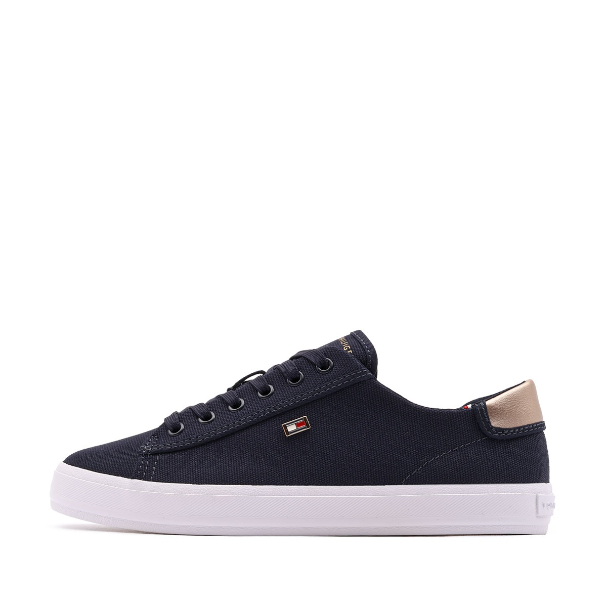 Teniși damă Tommy Hilfiger Vulc Canvas Lace Up Sneaker FW0FW08647DW6 Tommy Hilfiger Vulc Canvas Lace Up Sneaker Teniși damă FW0FW08647DW6