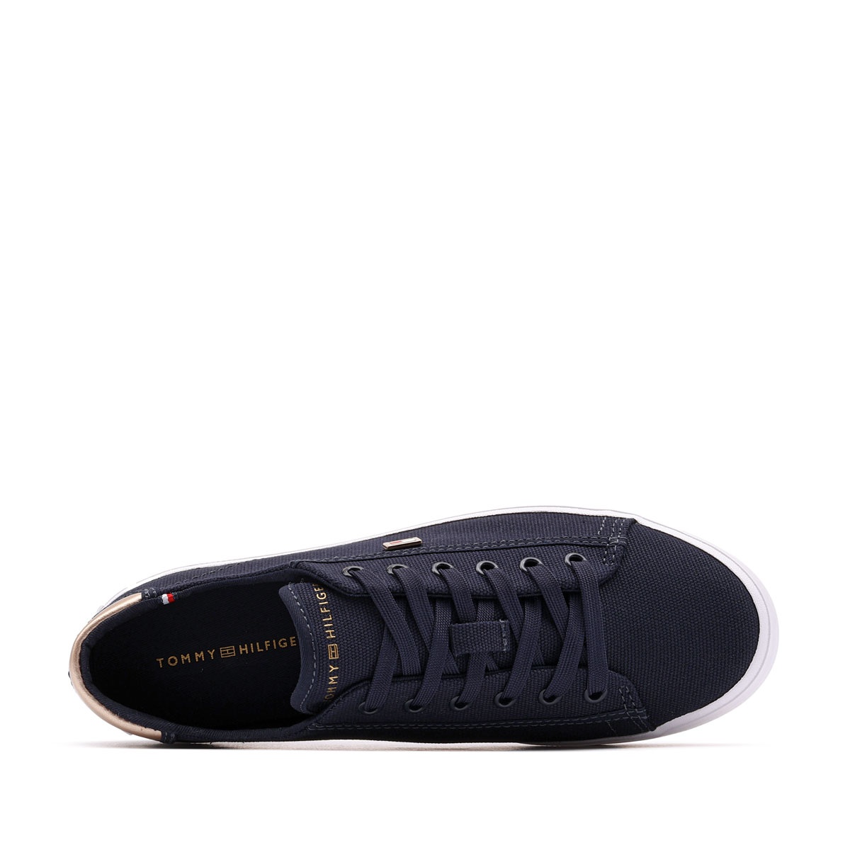 Teniși damă Tommy Hilfiger Vulc Canvas Lace Up Sneaker FW0FW08647DW6 Tommy Hilfiger Vulc Canvas Lace Up Sneaker Teniși damă FW0FW08647DW6