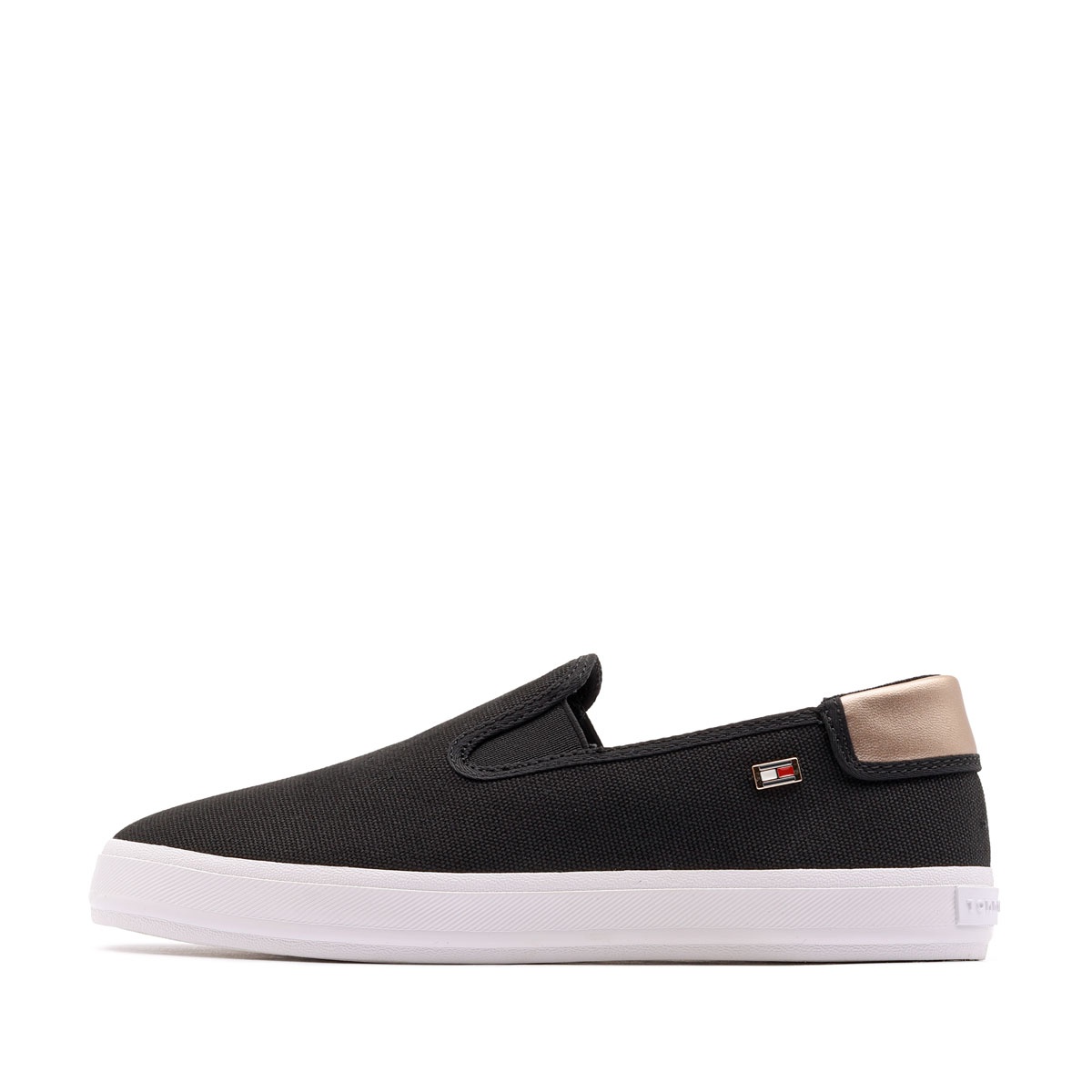 Teniși damă Tommy Hilfiger Vulc Canvas Slip-On Sneaker FW0FW08645BDS Tommy Hilfiger Vulc Canvas Slip-On Sneaker Teniși damă FW0FW08645BDS