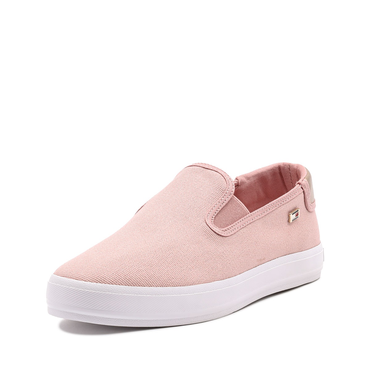 Teniși damă Tommy Hilfiger Vulc Canvas Slip-On Sneaker FW0FW08645TQN Tommy Hilfiger Vulc Canvas Slip-On Sneaker Teniși damă FW0FW08645TQN