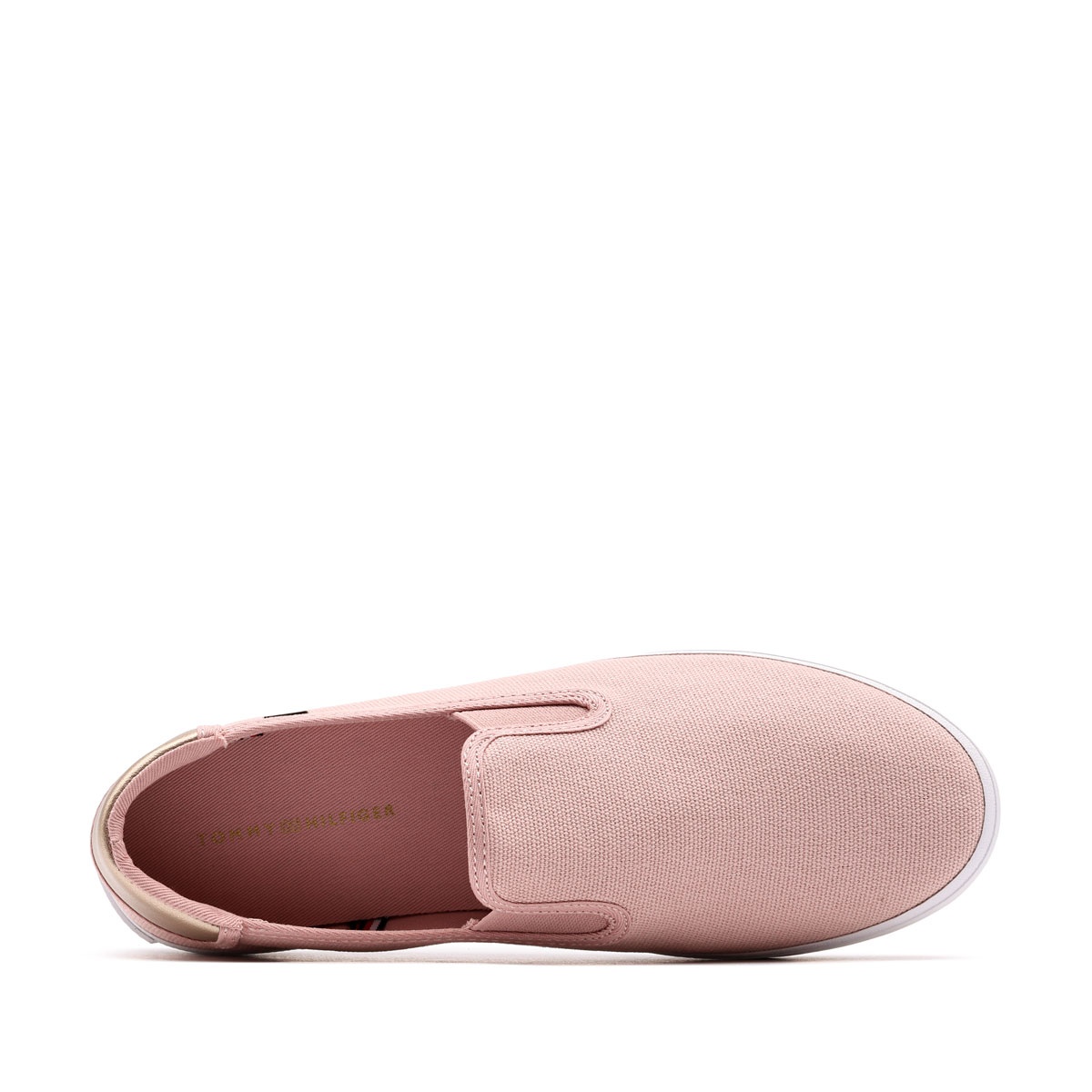 Teniși damă Tommy Hilfiger Vulc Canvas Slip-On Sneaker FW0FW08645TQN Tommy Hilfiger Vulc Canvas Slip-On Sneaker Teniși damă FW0FW08645TQN