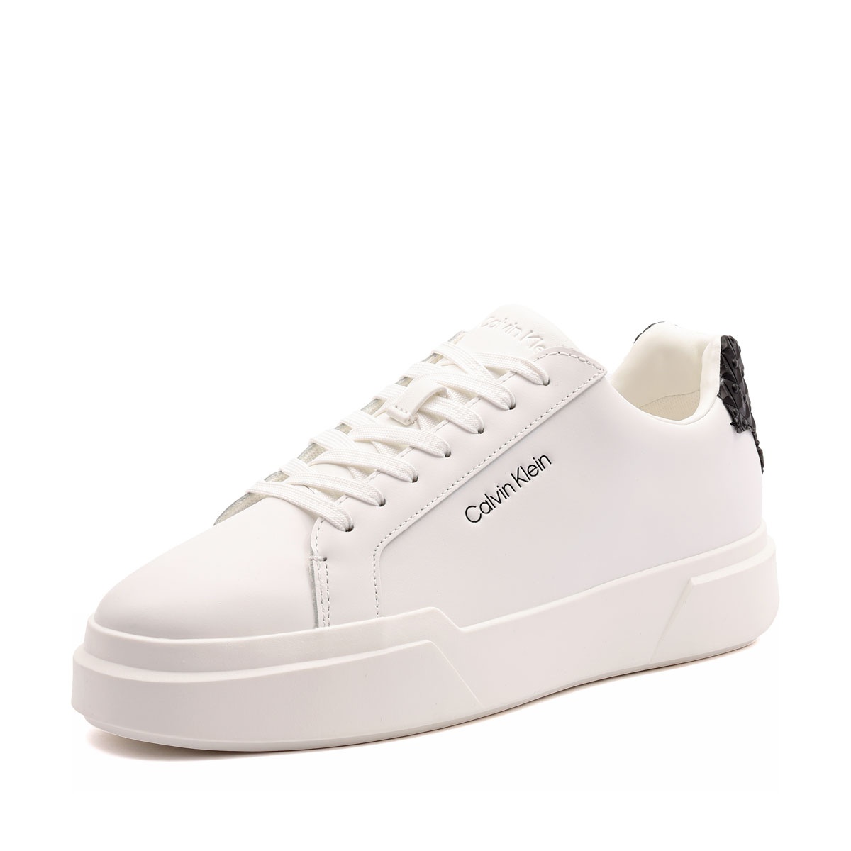 Calvin Klein Chunky Cups LaceUp Leather AOP BT Teniși bărbați HM0HM0230101W