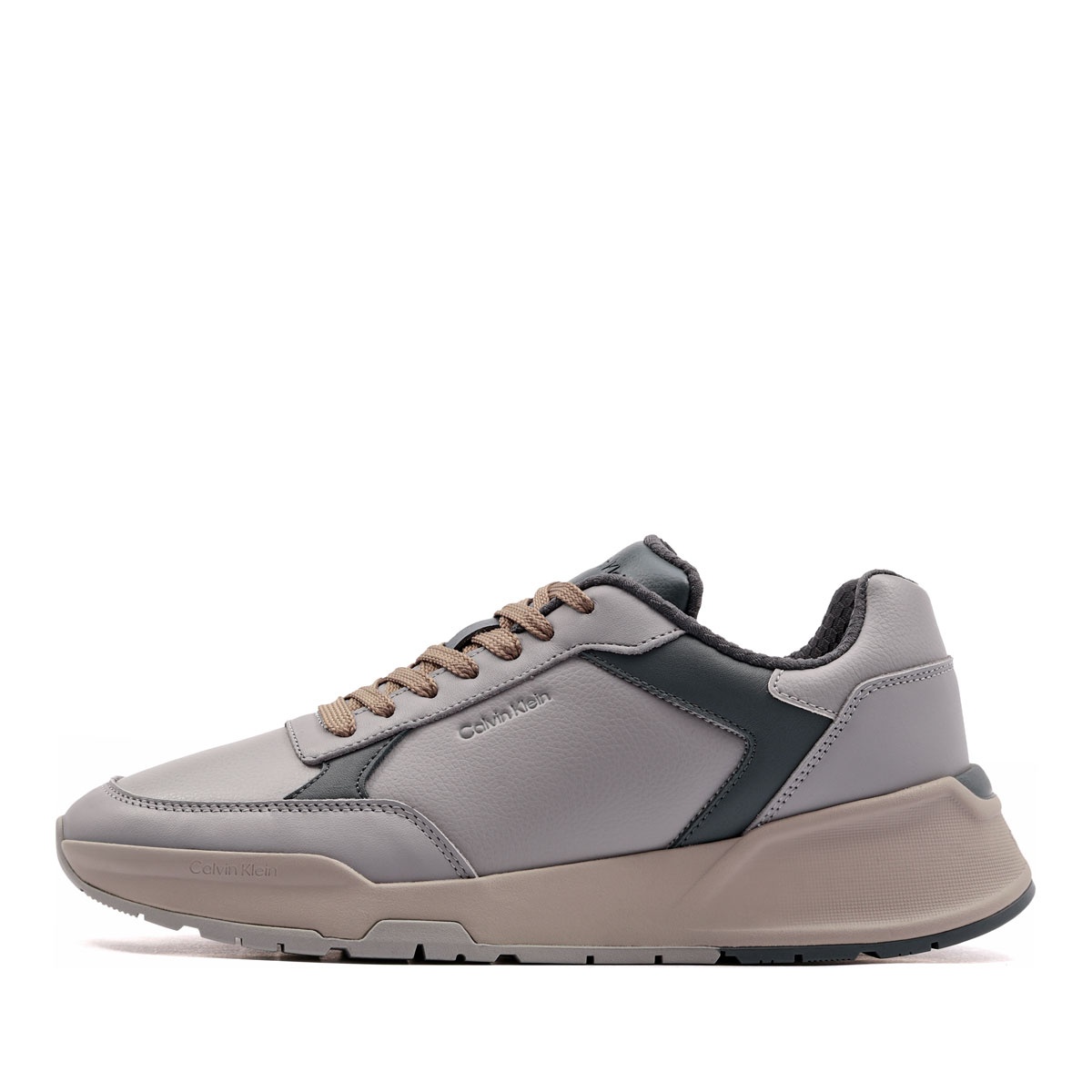 Calvin Klein City Runner LaceUp Leather Mix Adidași bărbați HM0HM023090H5