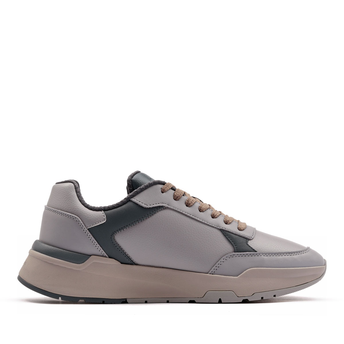 Calvin Klein City Runner LaceUp Leather Mix Adidași bărbați HM0HM023090H5
