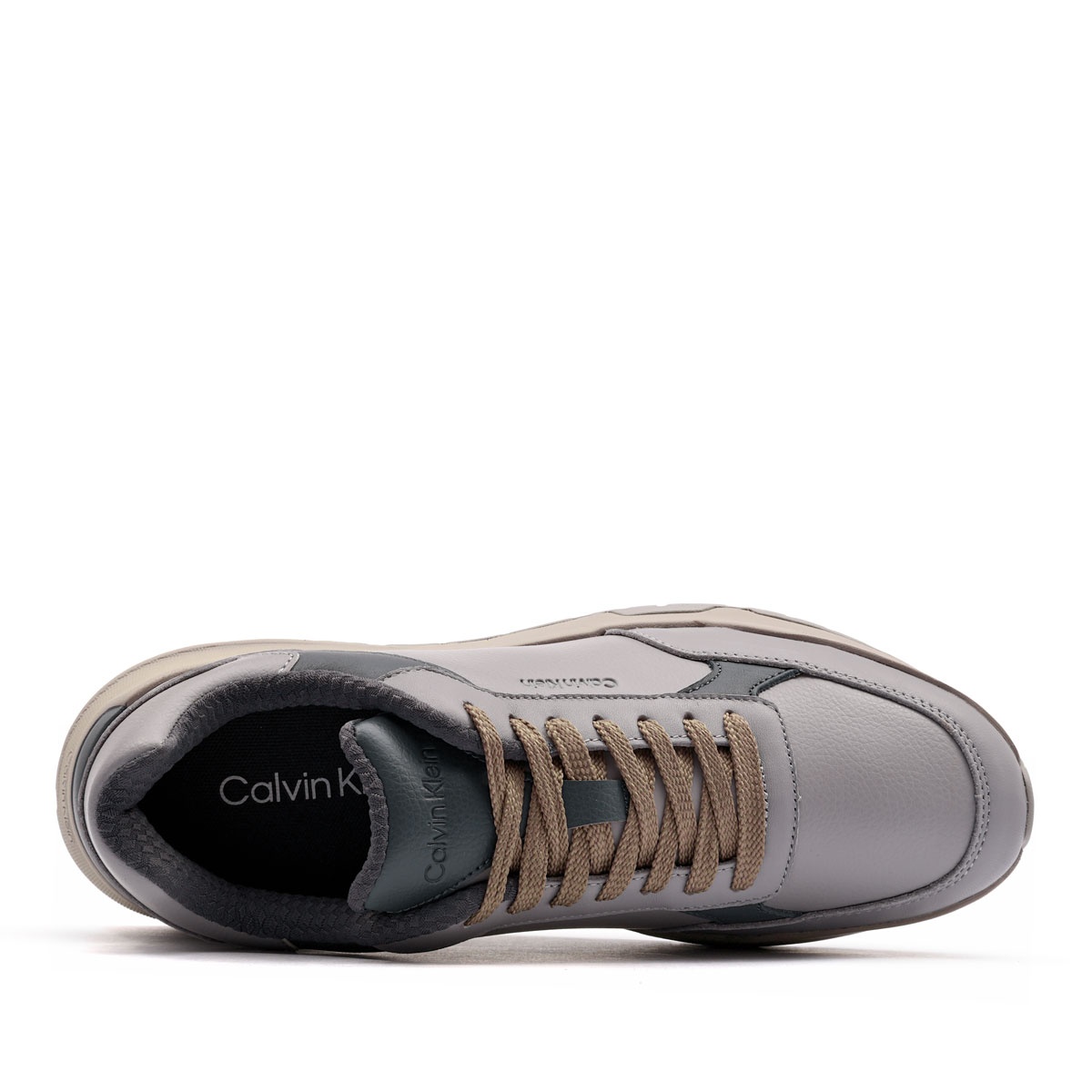 Calvin Klein City Runner LaceUp Leather Mix Adidași bărbați HM0HM023090H5