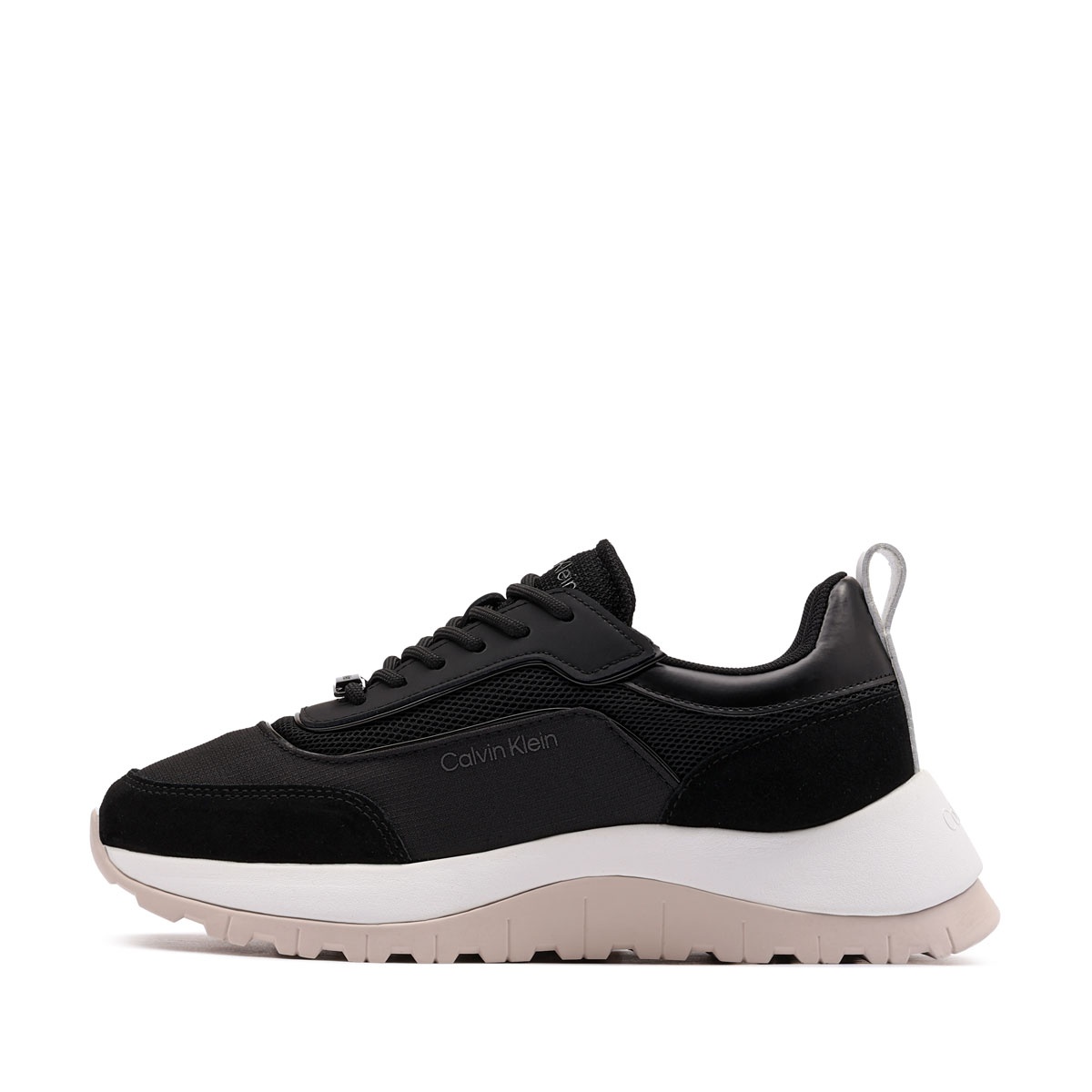 Calvin Klein Runner Lace Up Mesh Mix Adidași damă HW0HW024870GM