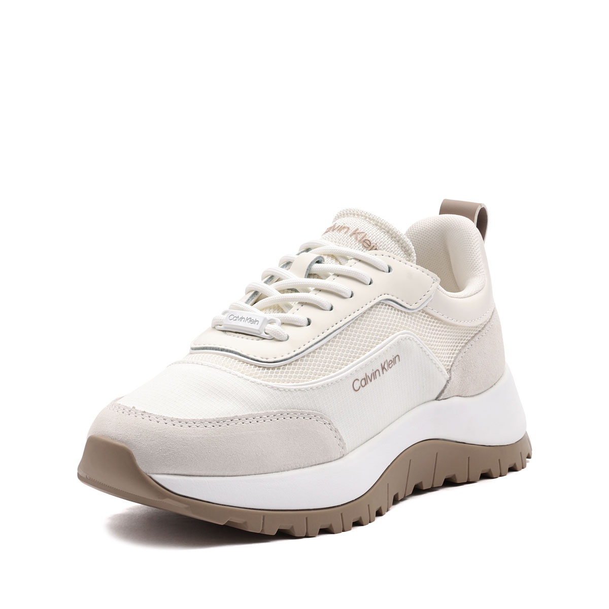 Calvin Klein Runner Lace Up Mesh Mix Adidași damă HW0HW02487YAL