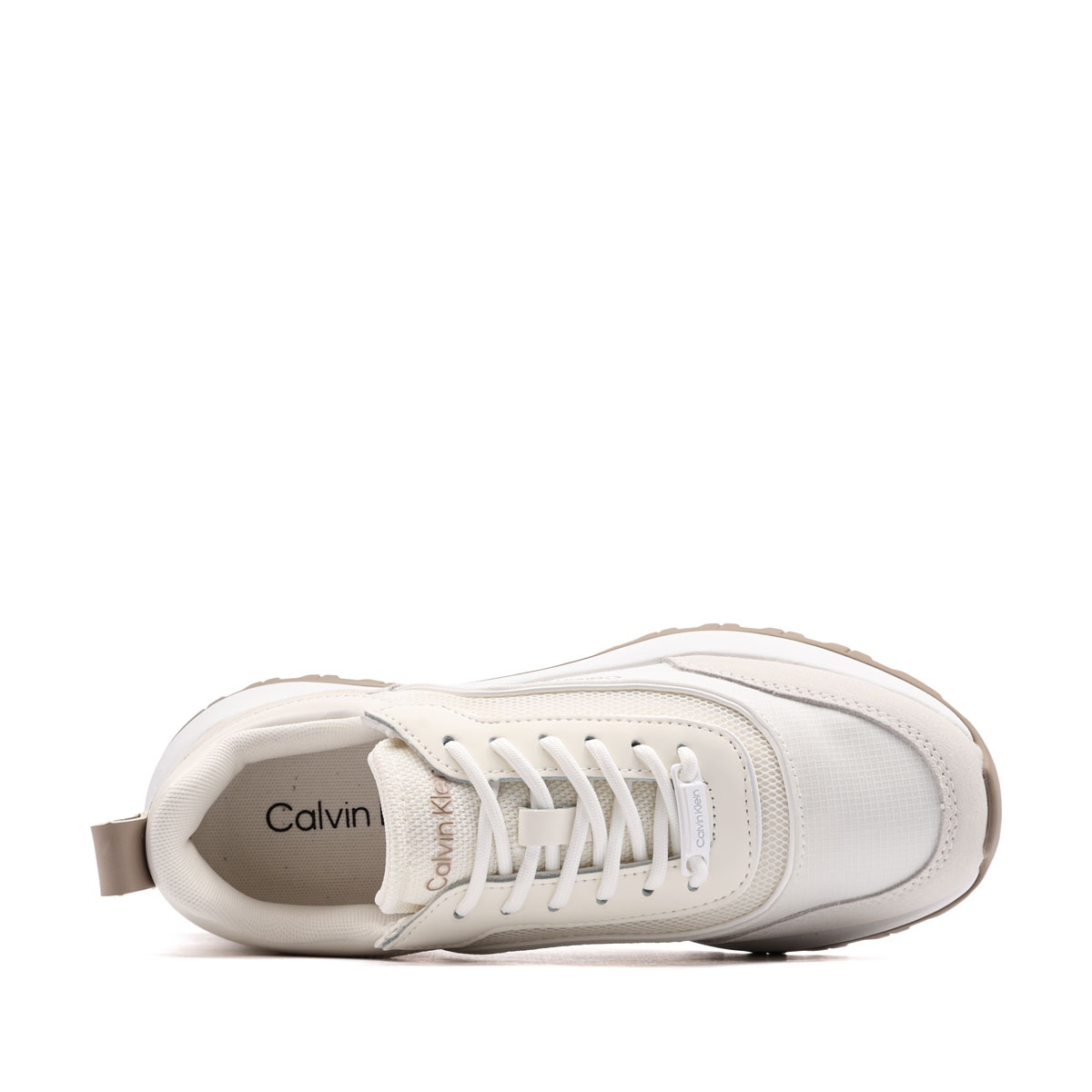 Calvin Klein Runner Lace Up Mesh Mix Adidași damă HW0HW02487YAL