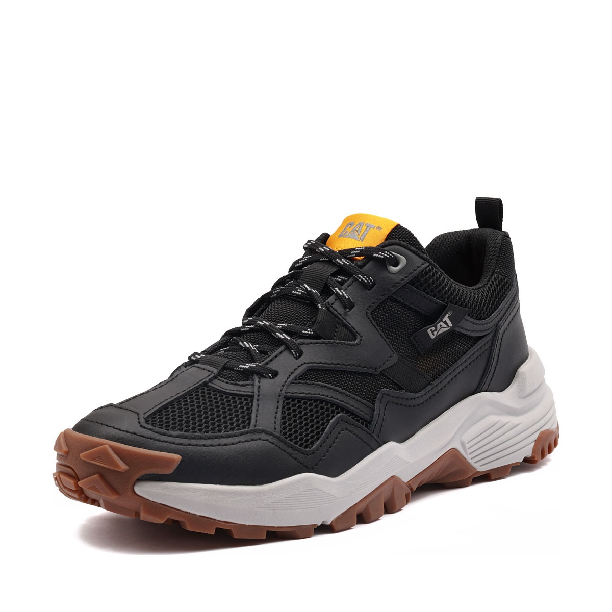 Caterpillar Grapple Leather Mesh Adidași bărbați P726658