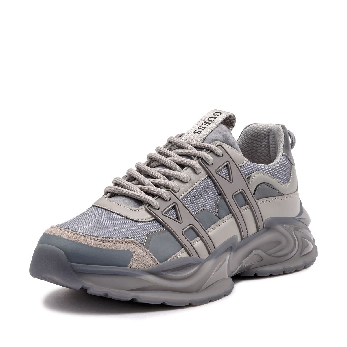 Guess Belluno Adidași bărbați FMFUNOELE12-GREY
