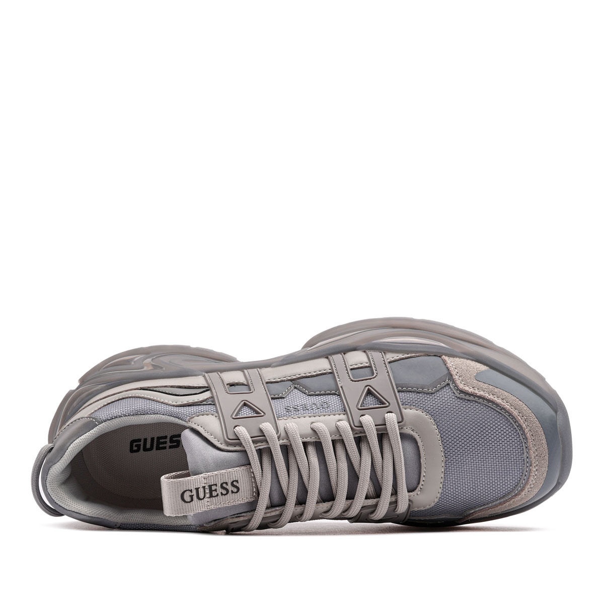 Guess Belluno Adidași bărbați FMFUNOELE12-GREY