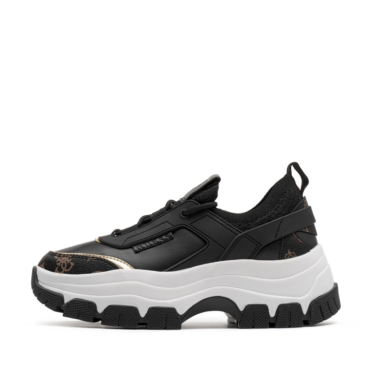 Guess Braydin Pantofi sport damă FL8BYDSMF12-BLKBR