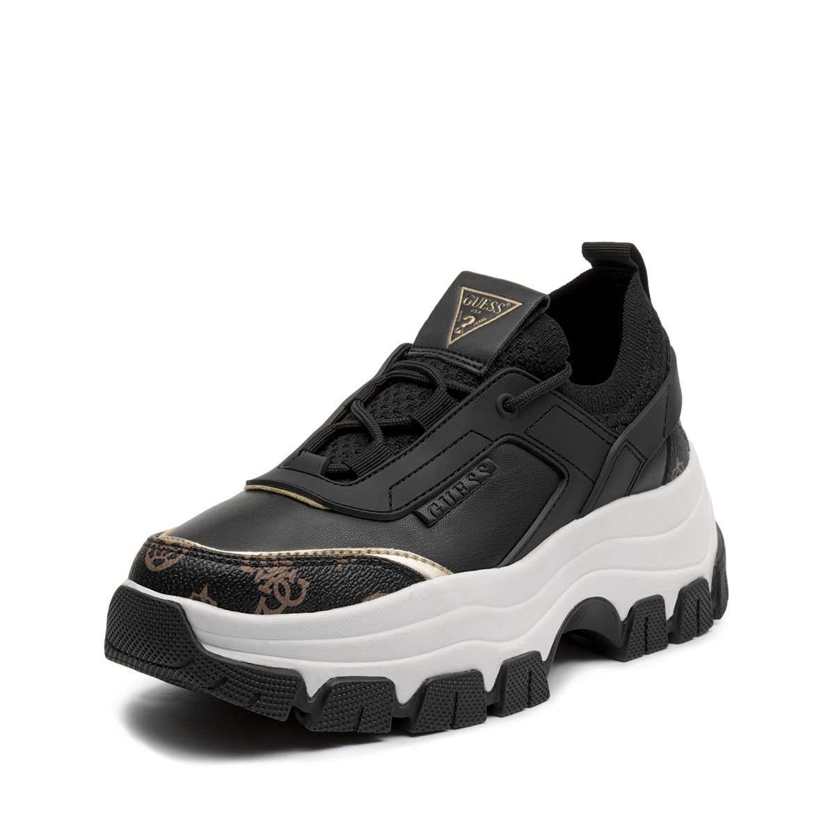 Guess Braydin Pantofi sport damă FL8BYDSMF12-BLKBR