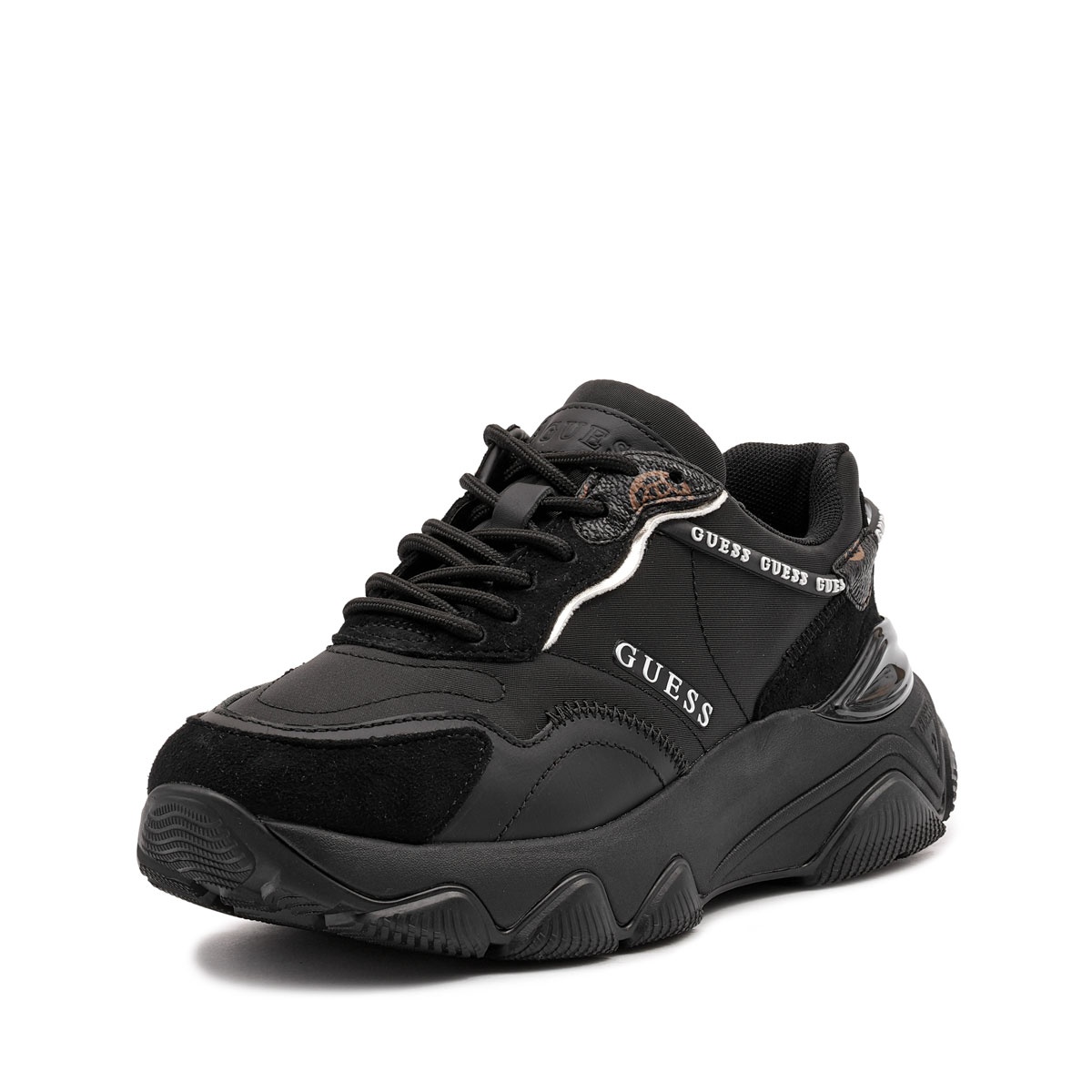 Adidași damă Guess Micola FL7MICFAL12-BLACK Guess Micola Adidași damă FL7MICFAL12-BLACK