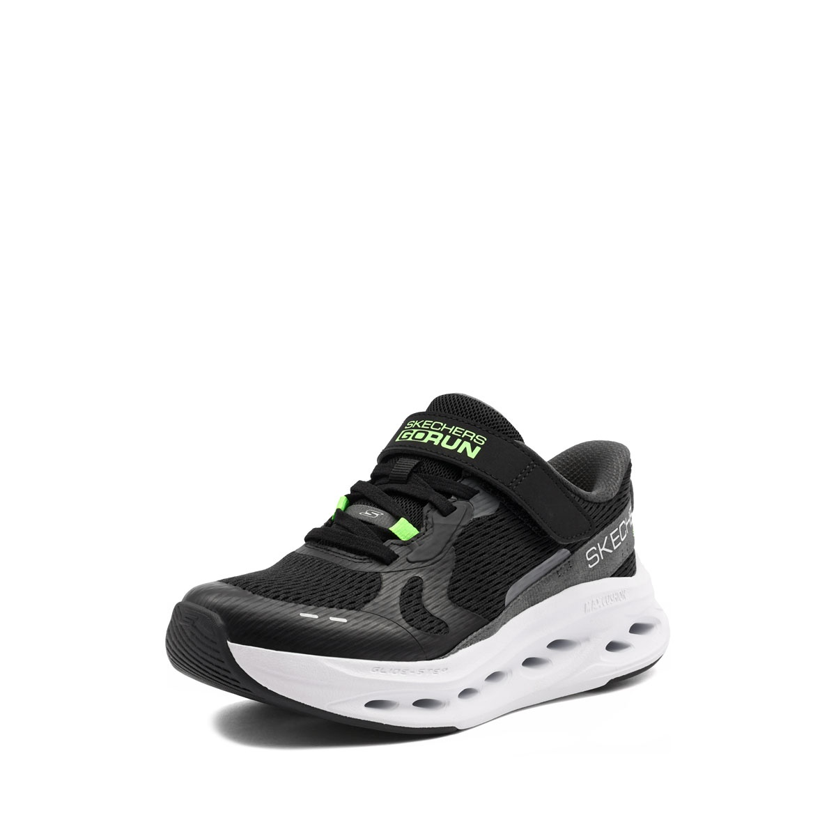 Skechers Max Cushioning Glide-Step Adidași copii 404206L-BLK