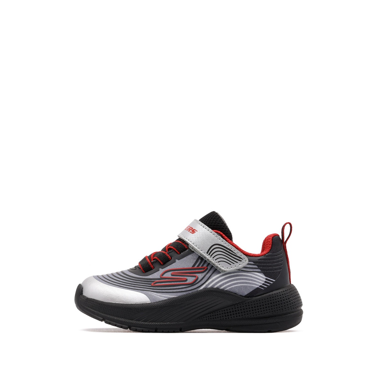 Skechers Microspec Advance Adidași copii 403926N-BKSR