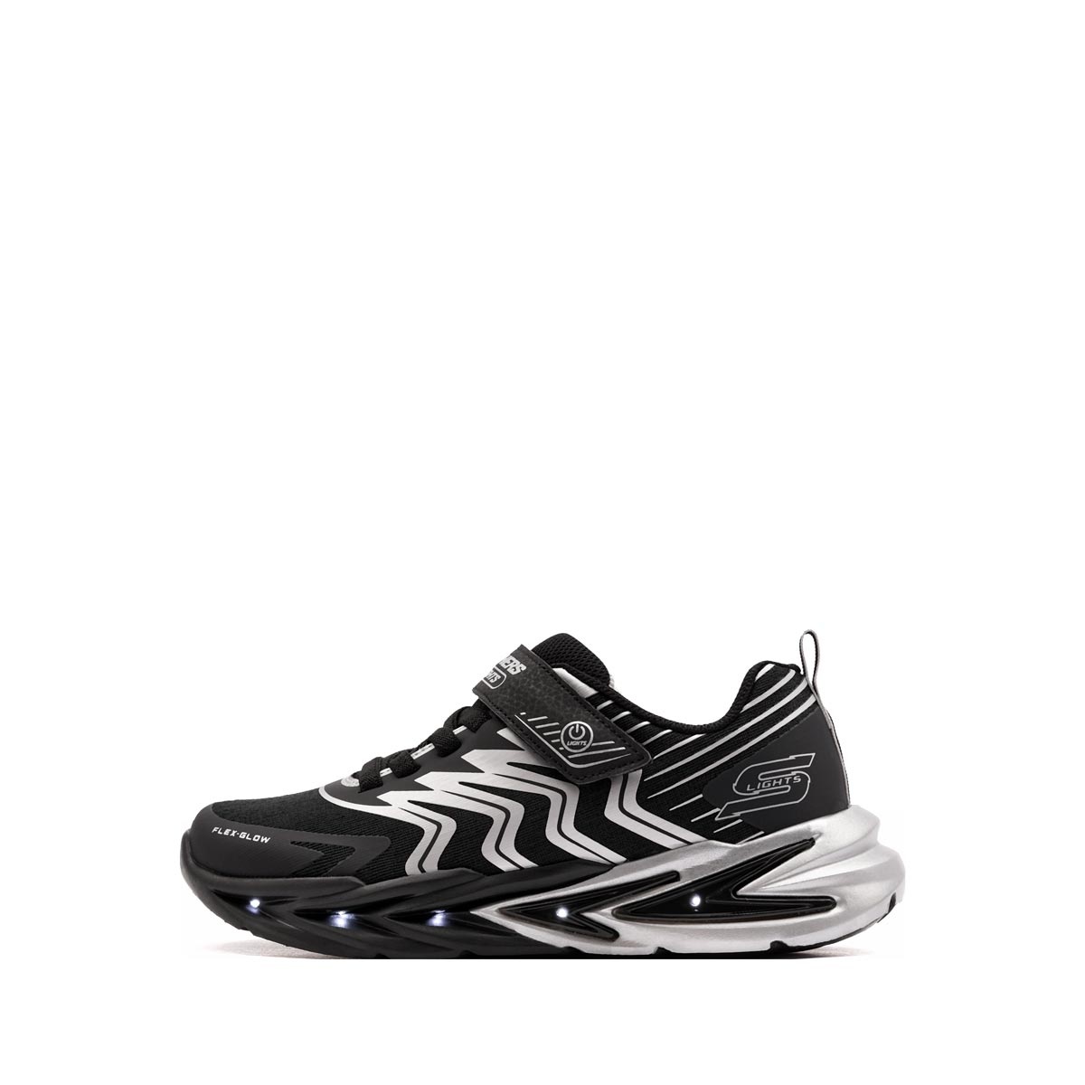 Skechers S Lights-Flex-Glow Ultra-Prism-Pacer Adidași copii 400141LC-BKSL