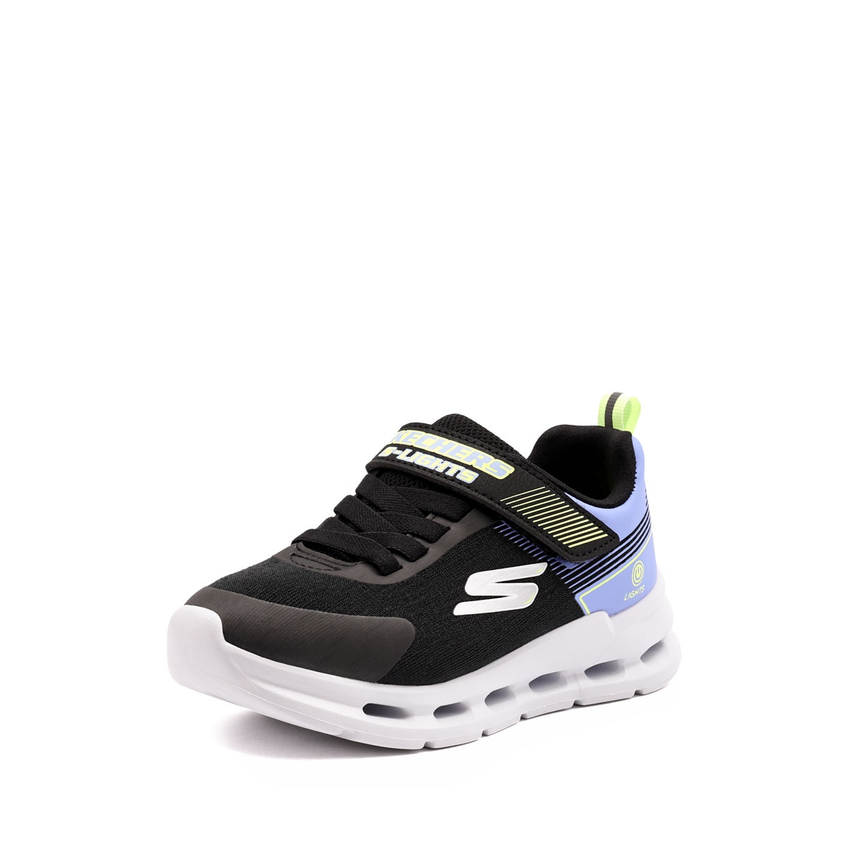 Skechers S Lights-Glide-Step Lights Adidași copii 303730LC-BLK