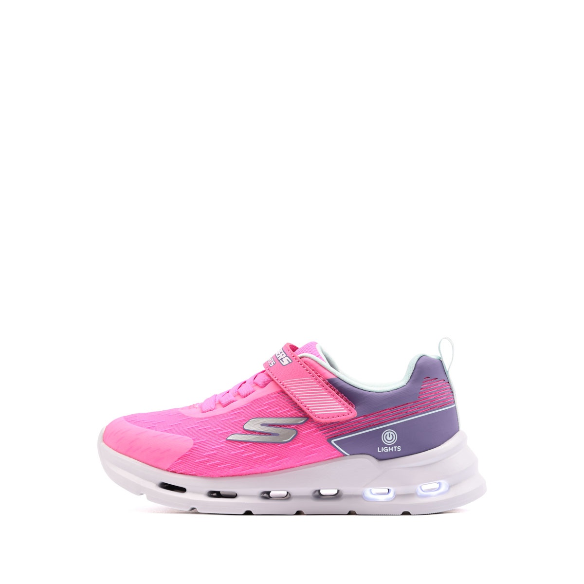 Skechers S Lights-Glide-Step Lights Adidași copii 303730LC-PKMT