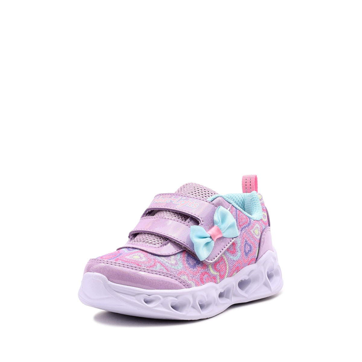 Skechers S Lights-Heart Lights-Boogie Land Adidași copii 303258N-LVMT