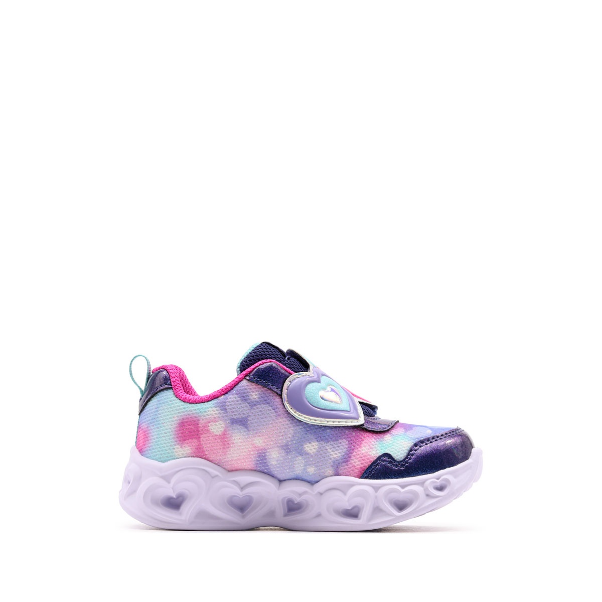 Skechers S Lights-Heart Lights-Lovin Reflection Adidași copii 302693N-NVHP