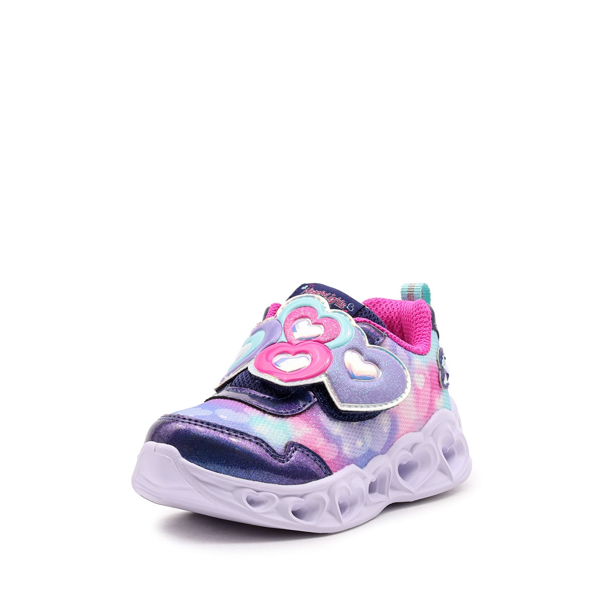 Skechers S Lights-Heart Lights-Lovin Reflection Adidași copii 302693N-NVHP