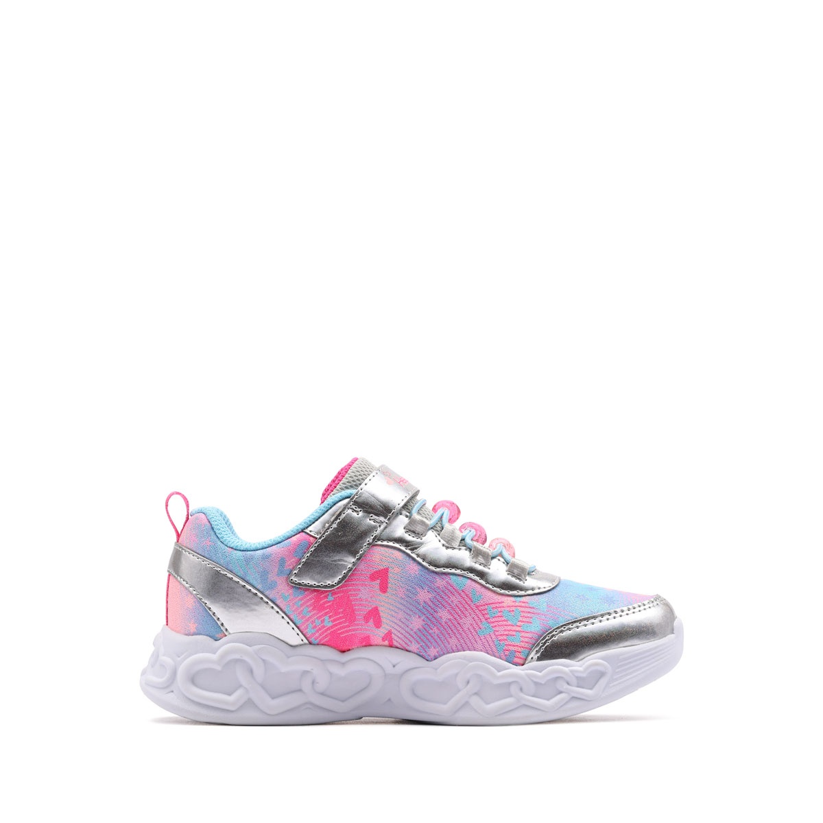 Skechers S Lights-Infinite Heart Lights-Heart Jewels Adidași copii 303261L-SMLT