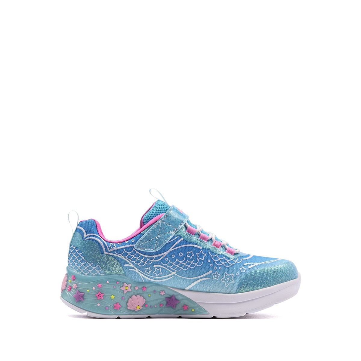  Skechers S Lights-Mermaid Dreams Adidași copii 303060LC-BLMT