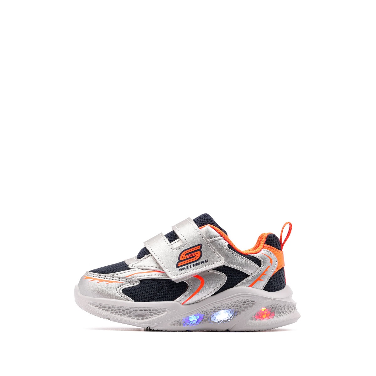 Skechers S Lights-Skechers Meteor-Lights-Glow Spike Adidași copii 401498N-SLOR