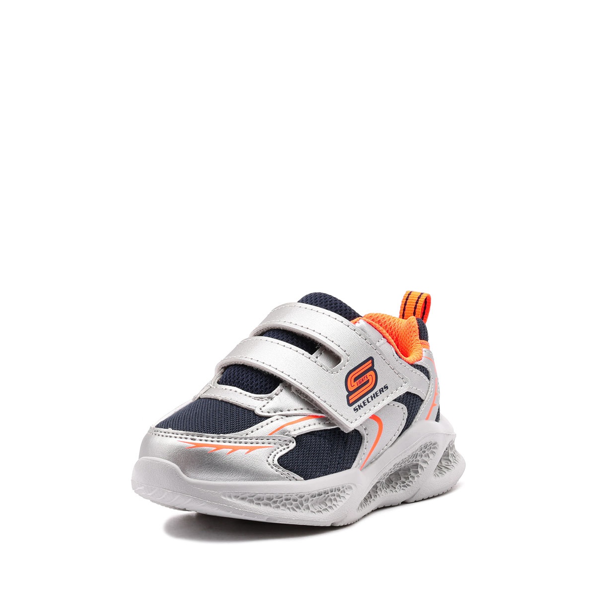 Skechers S Lights-Skechers Meteor-Lights-Glow Spike Adidași copii 401498N-SLOR