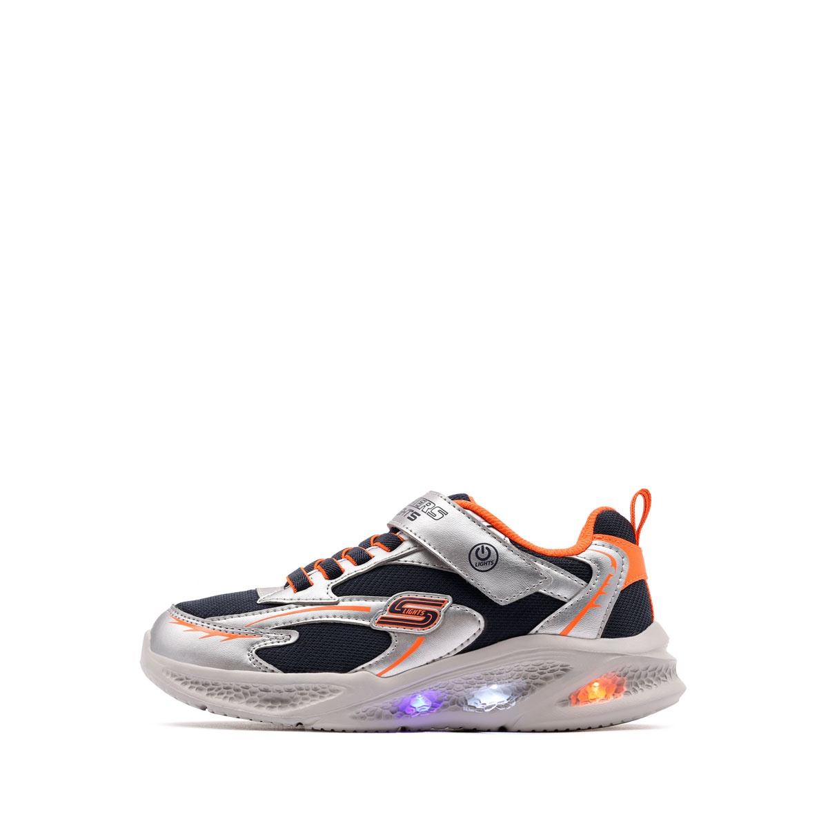 Adidași copii Skechers S Lights-Skechers Meteor-Lights-Glow-Strider 401497L-SLOR Skechers S Lights-Skechers Meteor-Lights-Glow-Strider Adidași copii 401497L-SLOR