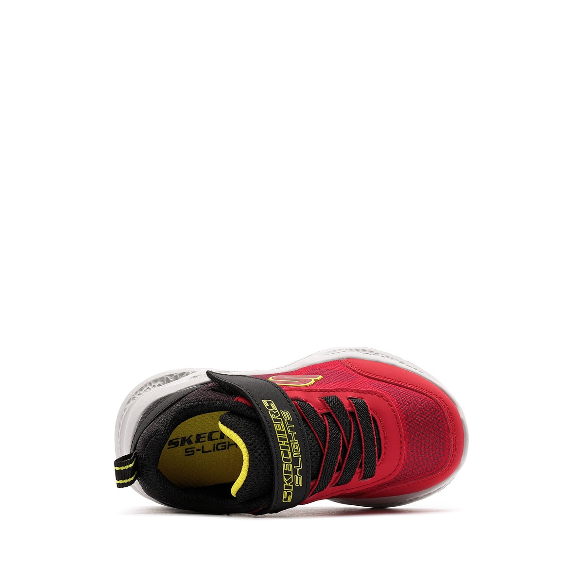 Skechers S Lights-Skechers Meteor-Lights-Krendox Adidași copii 401495N-RDBK