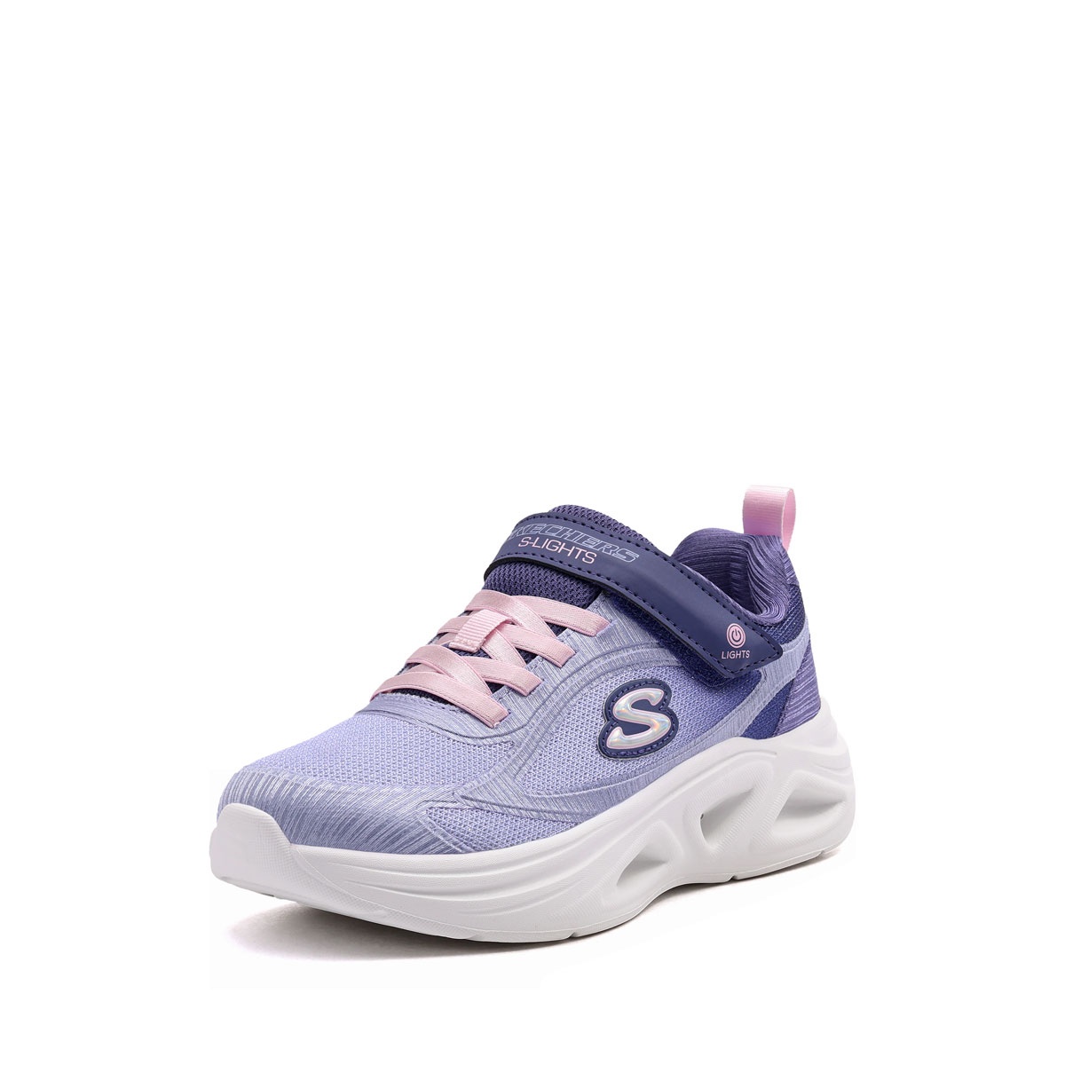 Skechers S Lights-Skechers Sola Glow 2.0 Adidași copii 303729L-NVPK