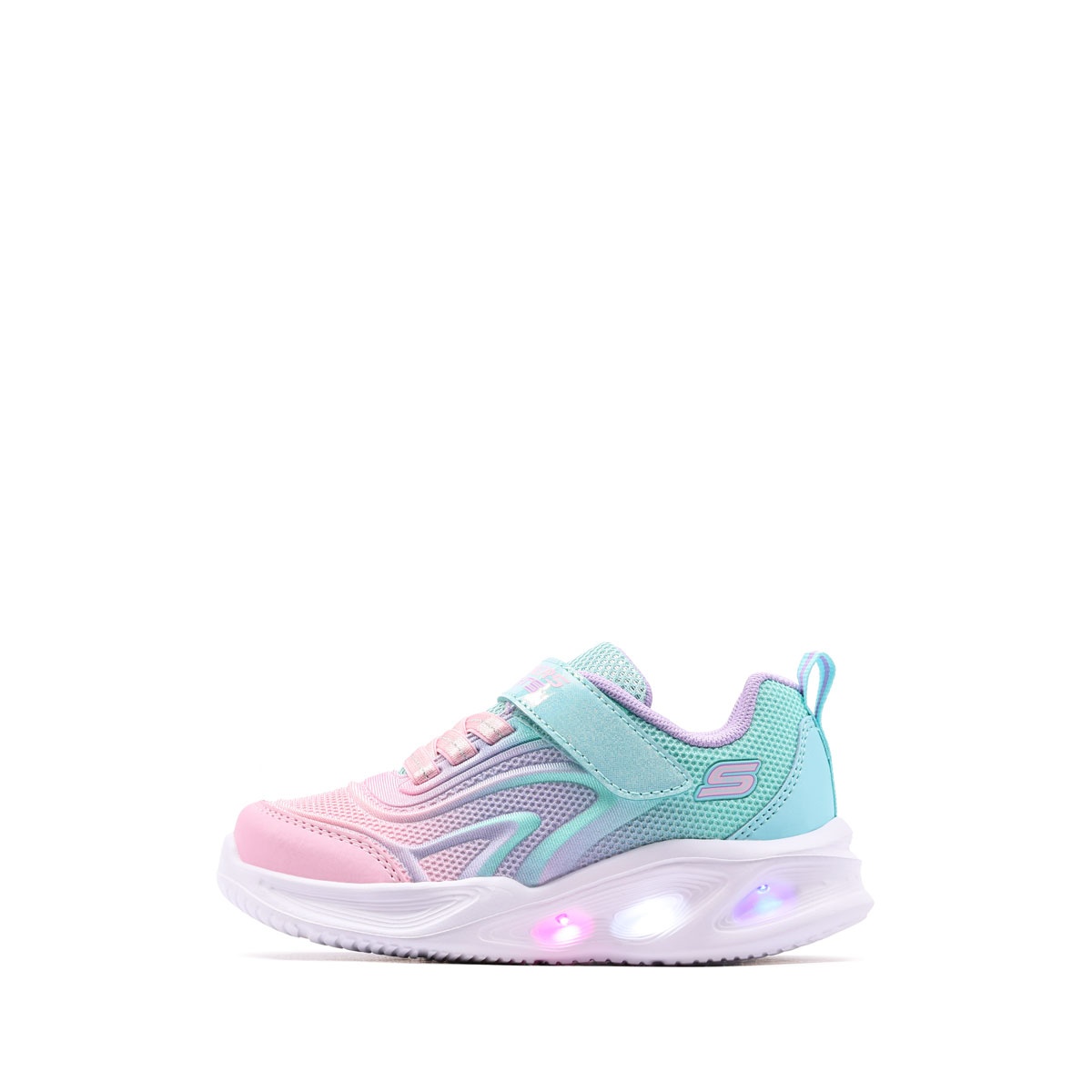 Skechers S Lights-Skechers Sola Glow-Color Breeze Adidași copii 303713N-AQMT