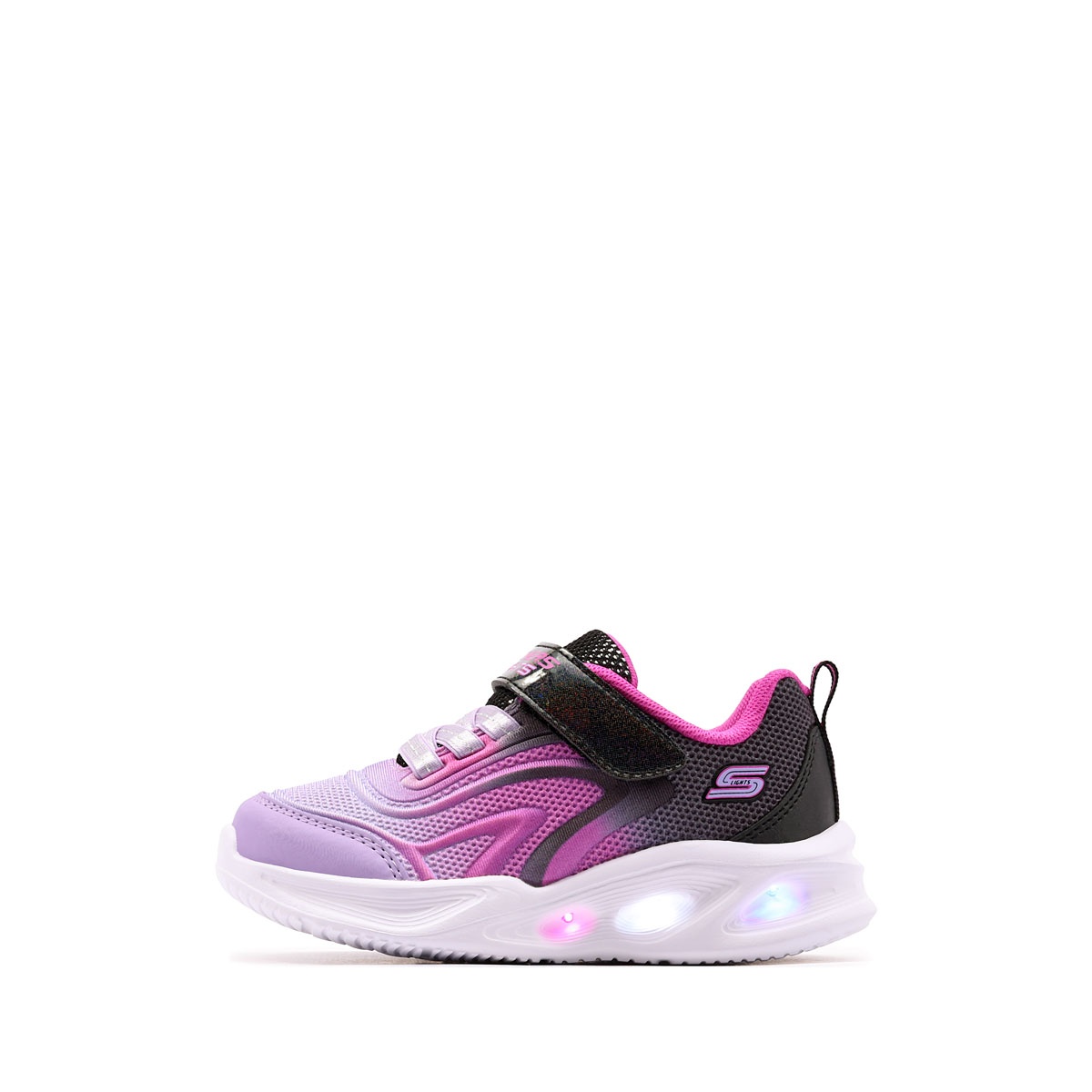 Skechers S Lights-Skechers Sola Glow-Color Breeze Adidași copii 303713N-BKMT
