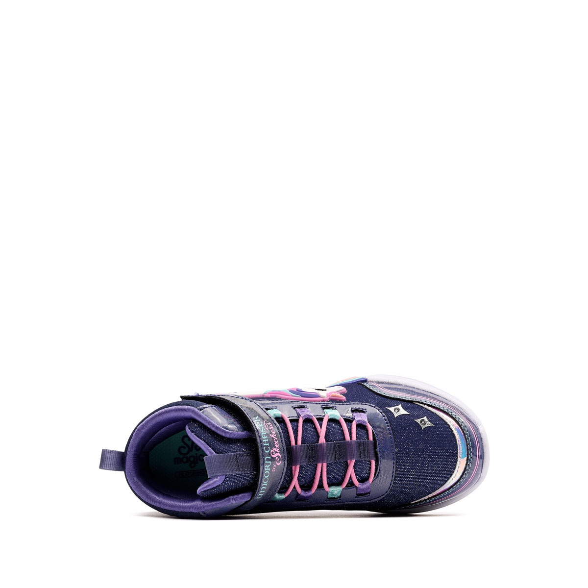 Skechers S Lights-Unicorn Chaser-Jumping Magic Adidași copii 303302L-NVMT