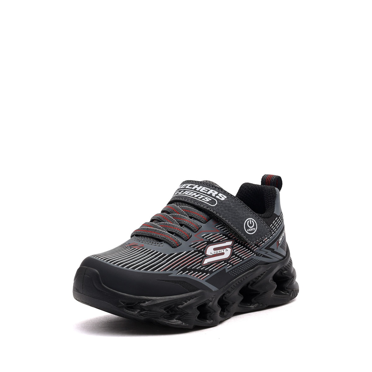 Skechers S Lights-Vortex 2.0-Veltrox Adidași copii 400605L-BKCC