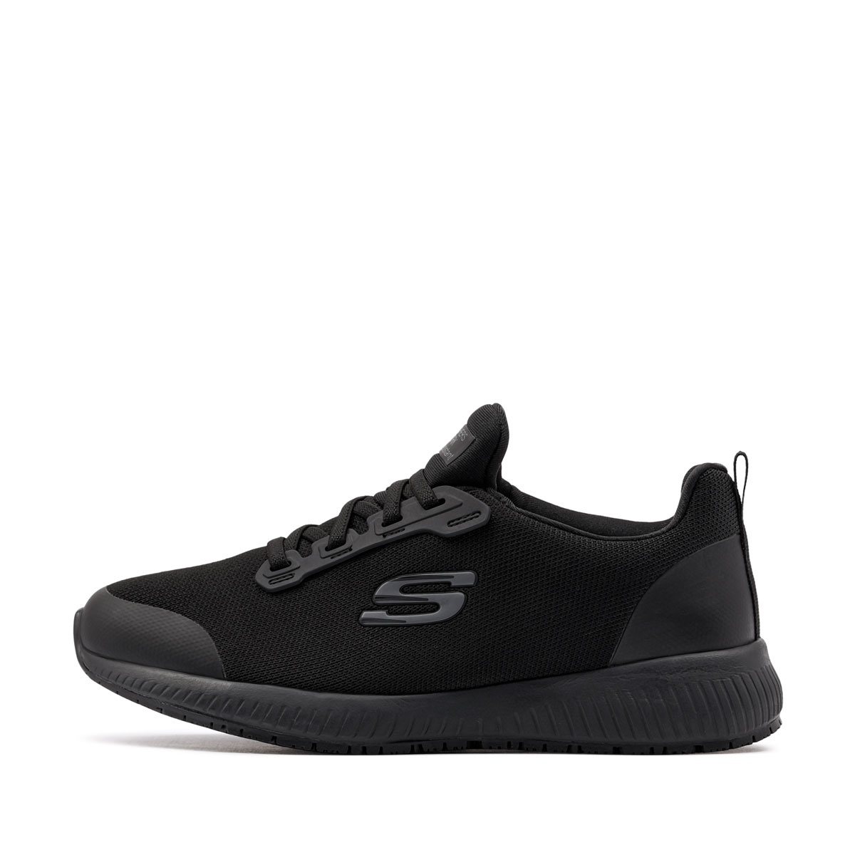 Adidași damă Skechers Squad Slip Resistant 77222EC-BLK Skechers Squad Slip Resistant Adidași damă 77222EC-BLK