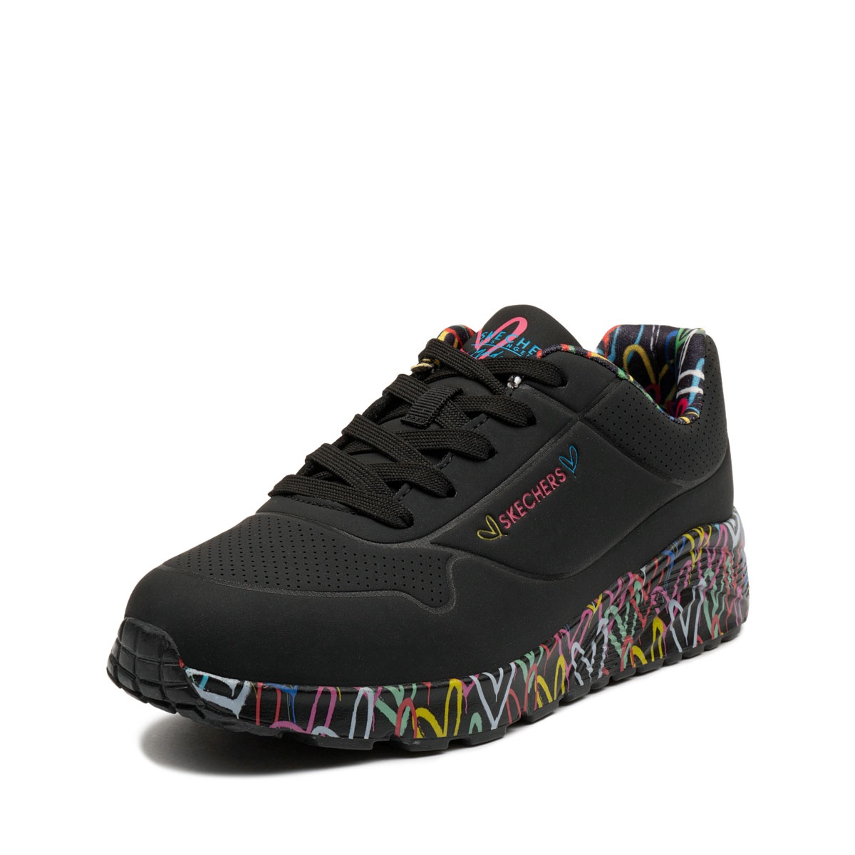 Skechers Uno Lite-Lovely Luv Adidași 314976L-BKMT