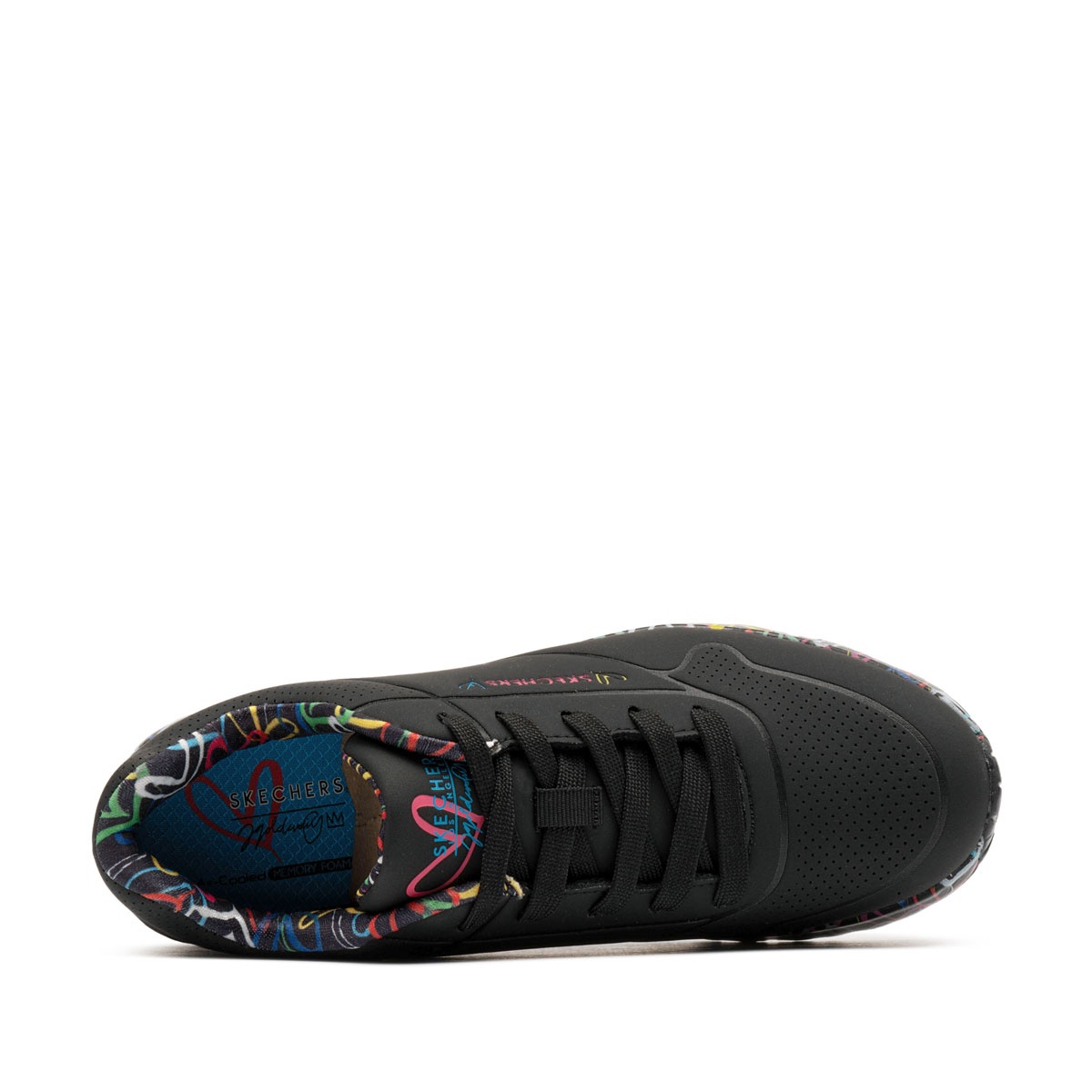 Skechers Uno Lite-Lovely Luv Adidași 314976L-BKMT