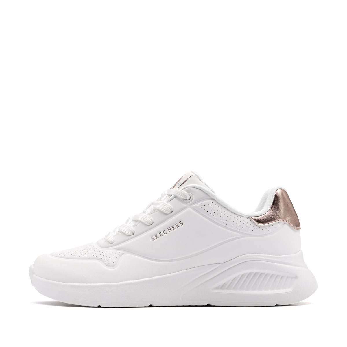 Skechers Uno Lite-Shimmer Along Adidași damă 177291-WHT