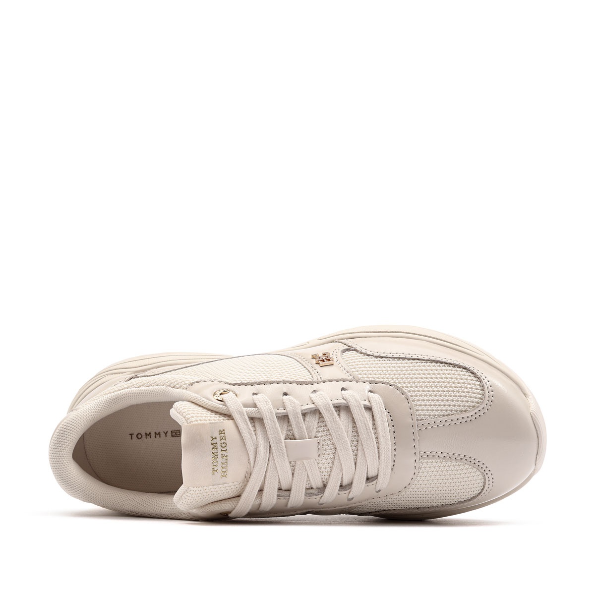 Tommy Hilfiger Modern Runner Shiny Leather Adidași damă FW0FW09413AEO