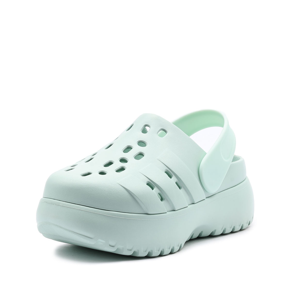 Sandale damă adidas Adilette Clog Platform JR2625 adidas Adilette Clog Platform Sandale damă JR2625