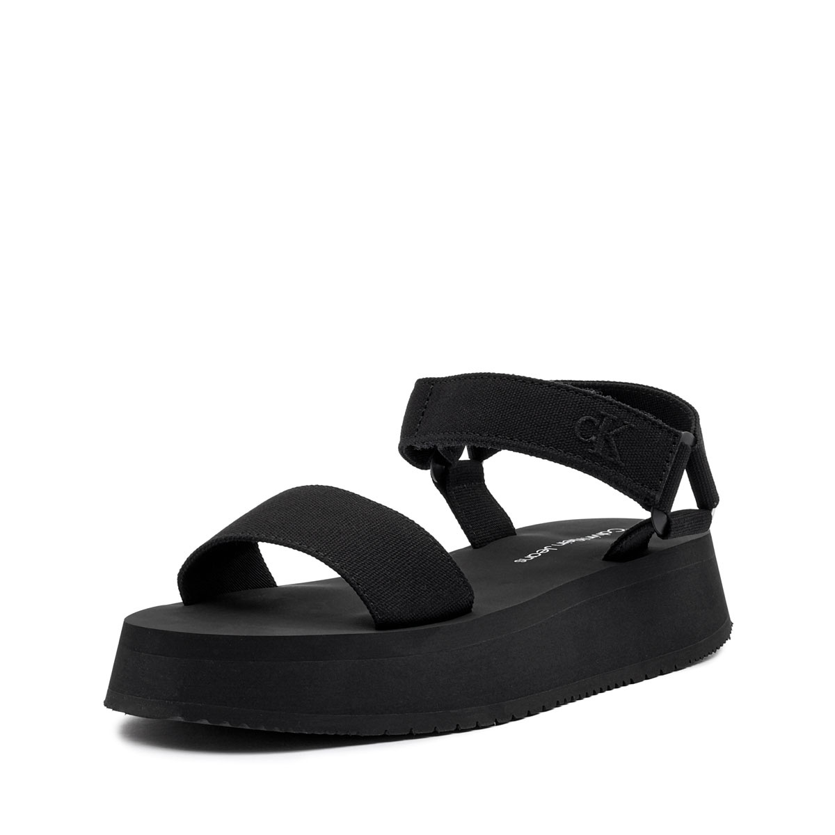 Sandale damă Calvin Klein Sandal Velcro Webbing MG YW0YW016930GJ Calvin Klein Sandal Velcro Webbing MG Sandale damă YW0YW016930GJ