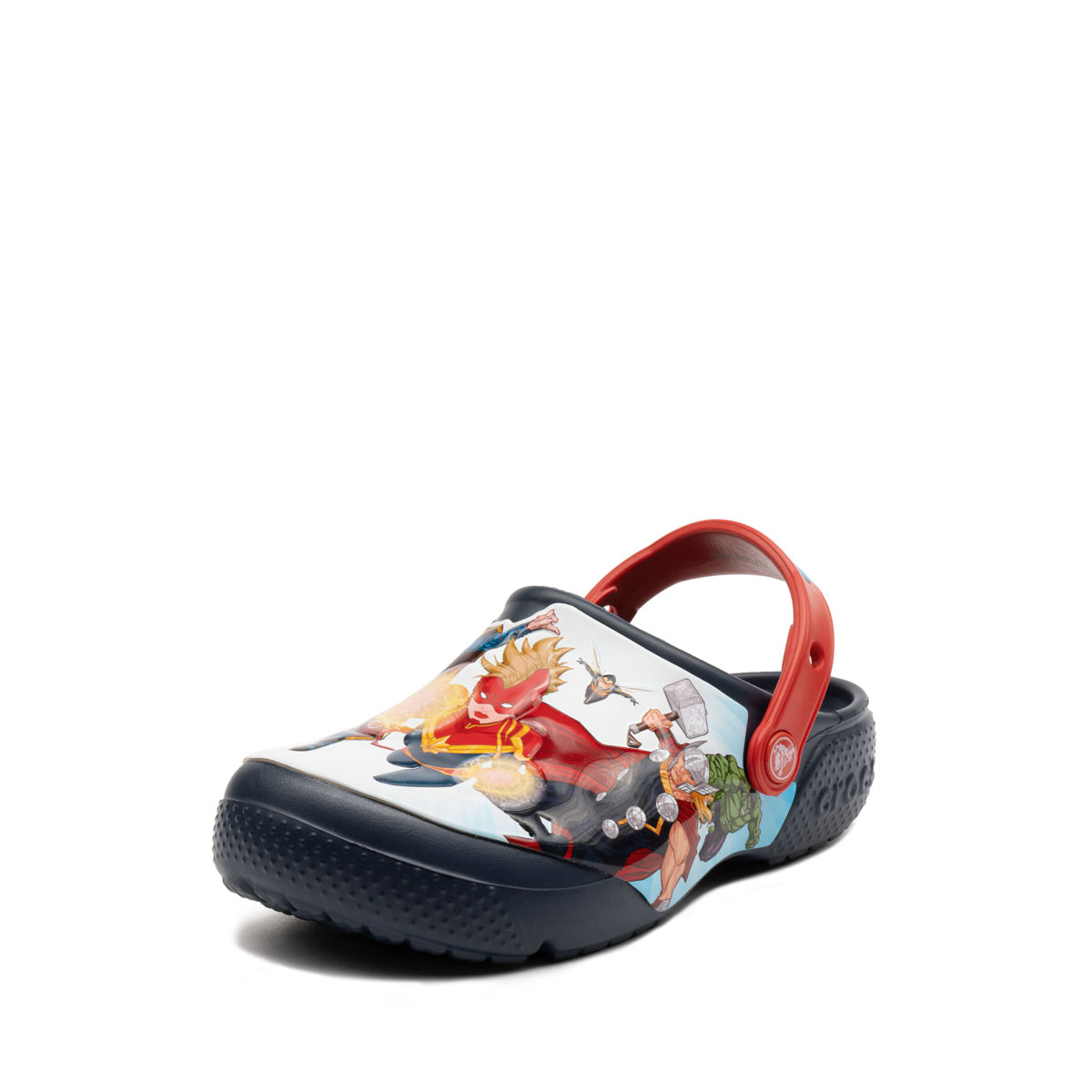 Crocs Fun Lab Avengers Patch Clog Sandale copii 207069-410