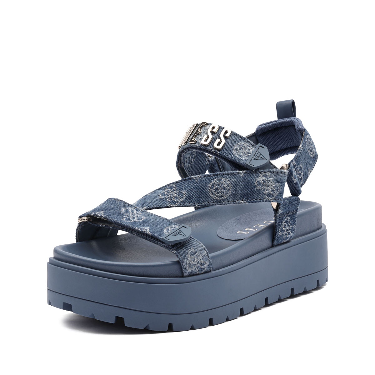 Guess Fetta Sandale damă FLJFTTDEN03-BLUE