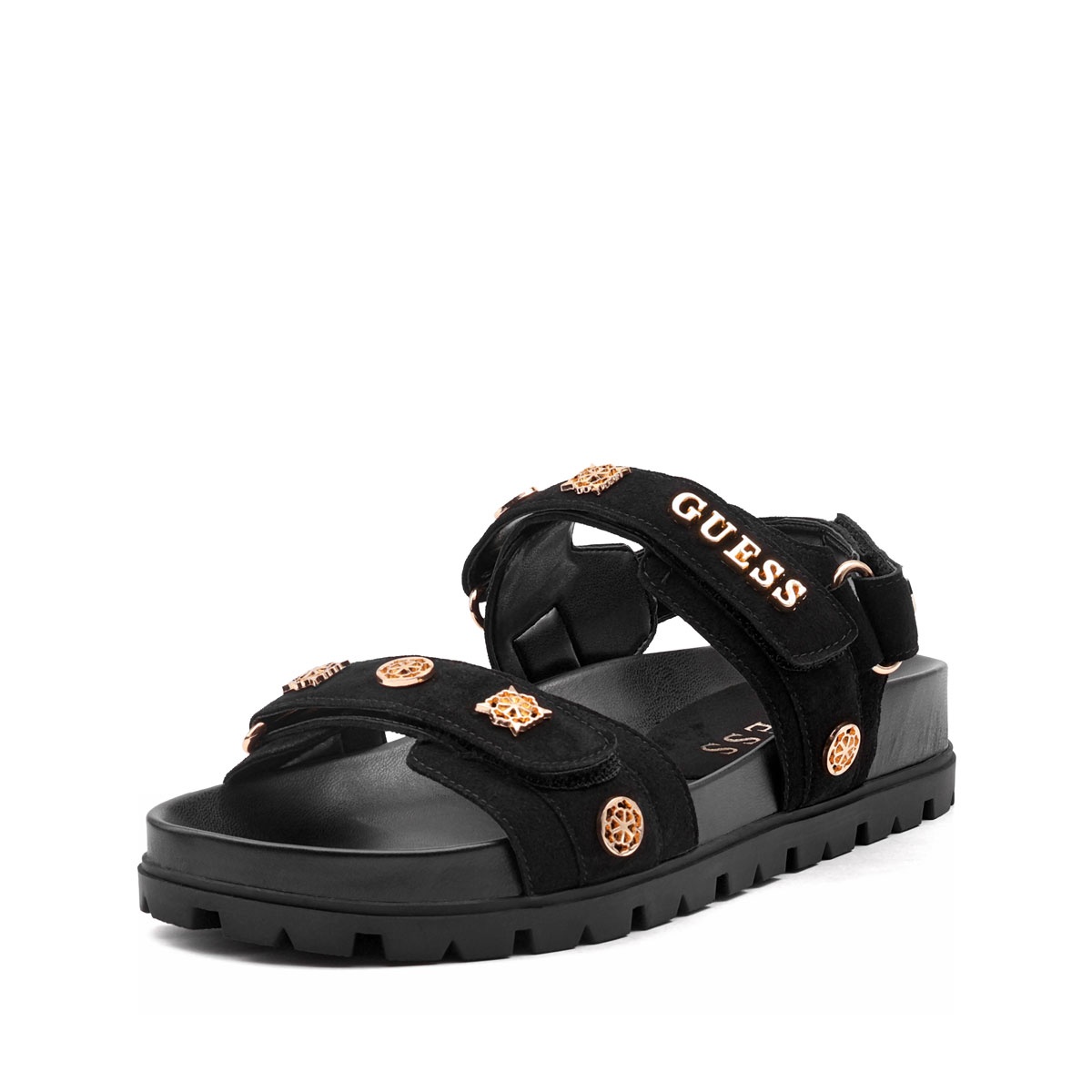 Guess Florizi Sandale damă FLPFLOESU03-BLACK