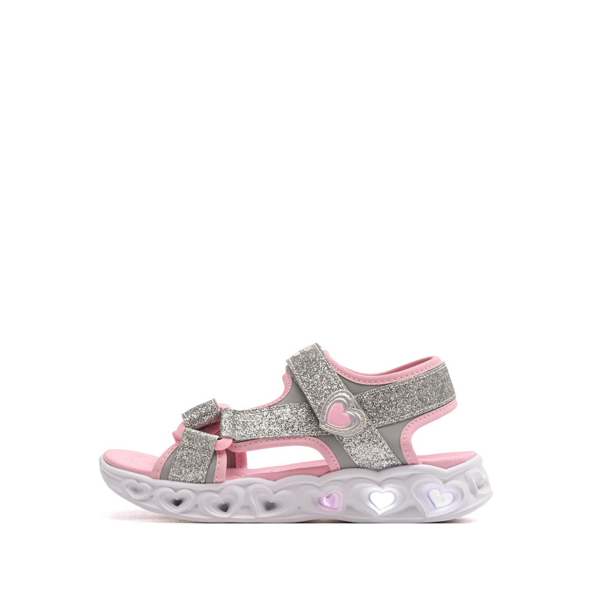 Skechers S Lights-Heart Lights-Sugar Sparks Sandale copii 303114L-SLPK