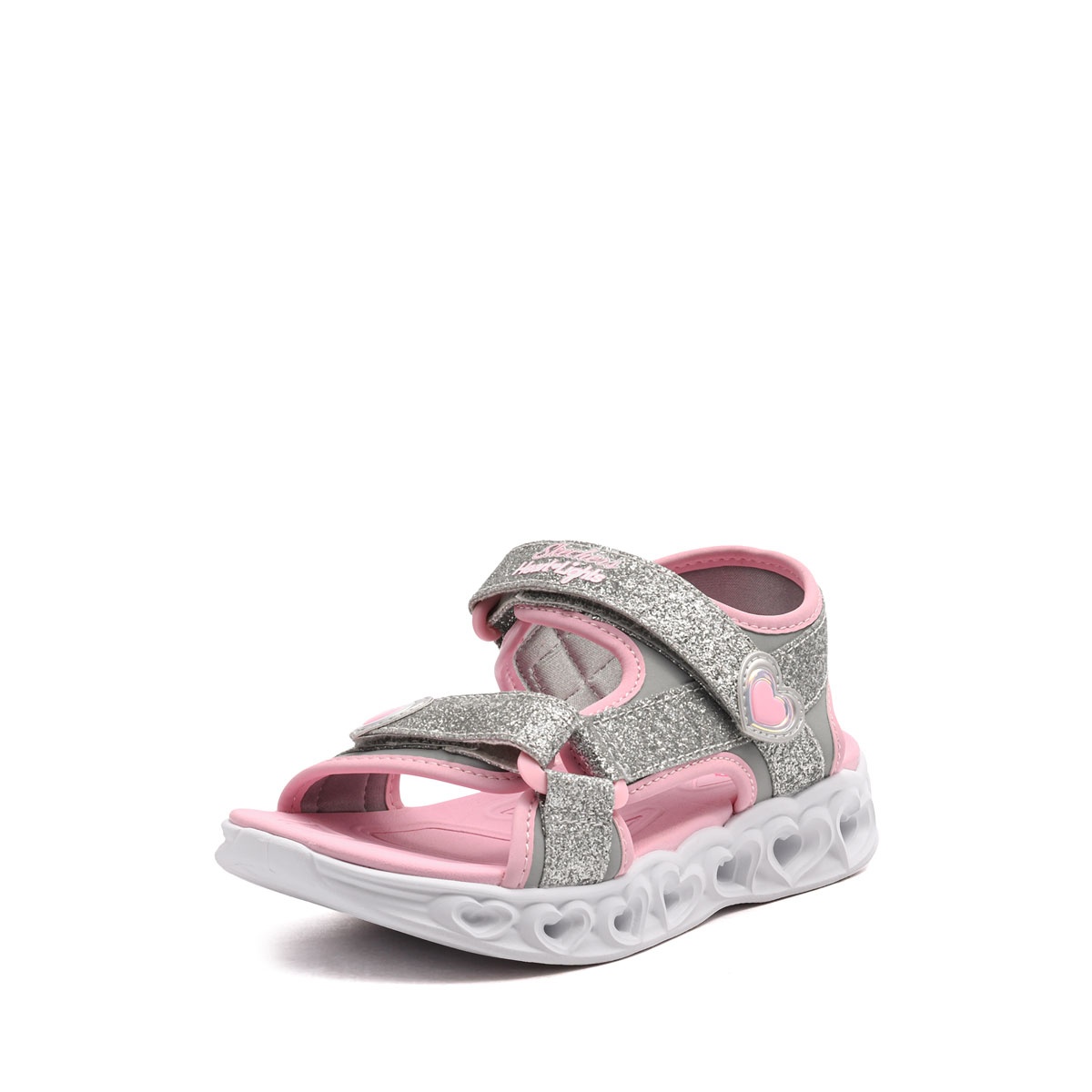 Skechers S Lights-Heart Lights-Sugar Sparks Sandale copii 303114L-SLPK