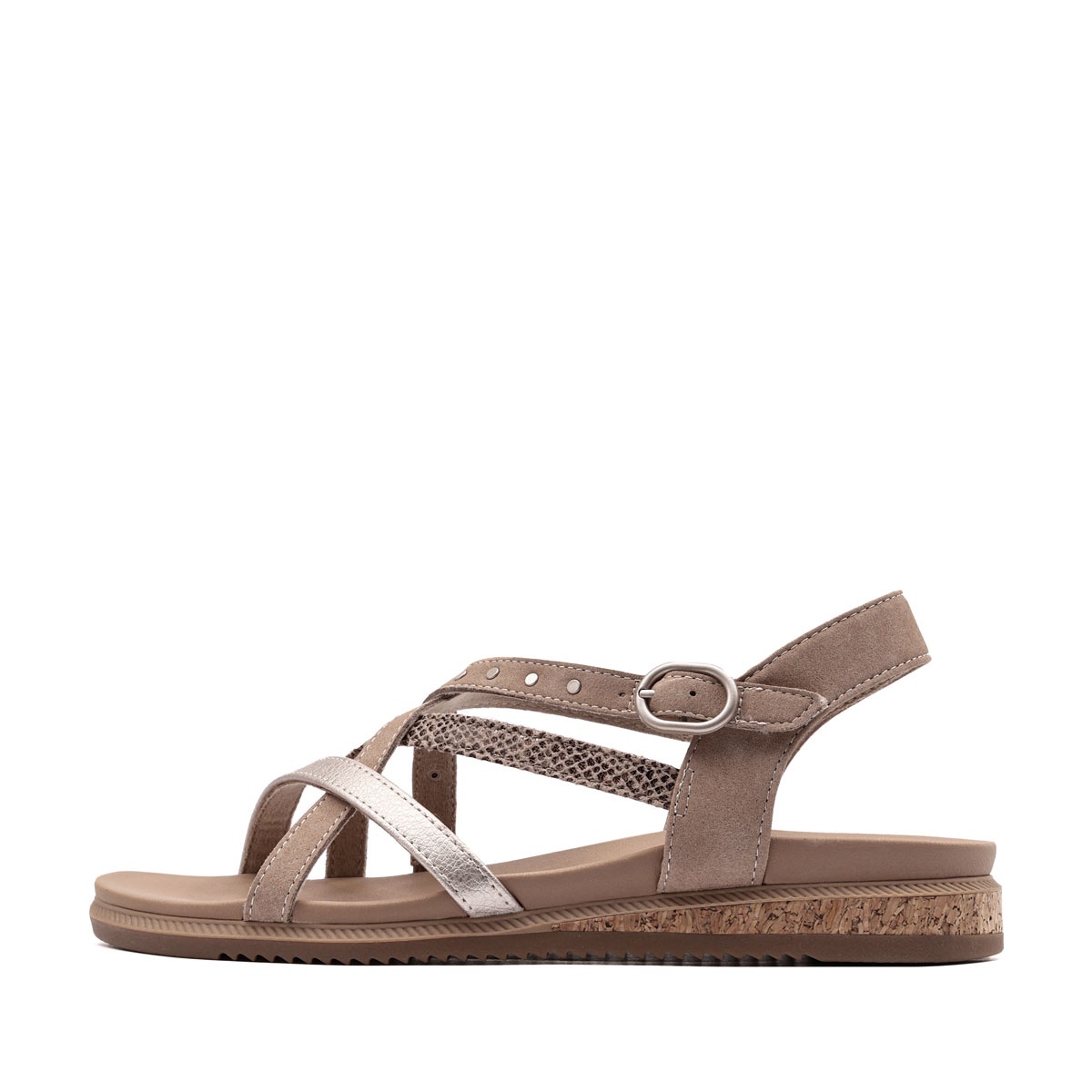 Skechers Desert Kiss Low-Seaside Sling Sandale damă 114713-TPE